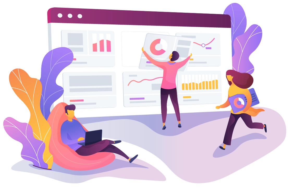 Ensueno Labs Website Service Page Design Element Banner section artwork 2